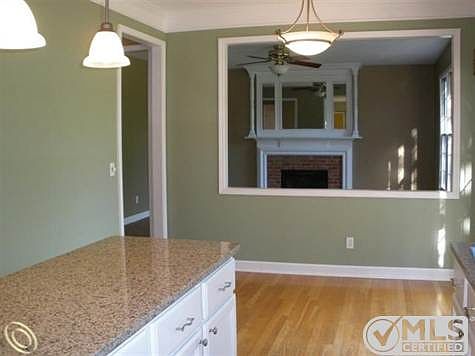 KITCHEN OPEN TO FAMILY ROOM