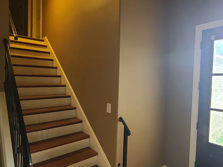Stairs/Front Door Living Room Area