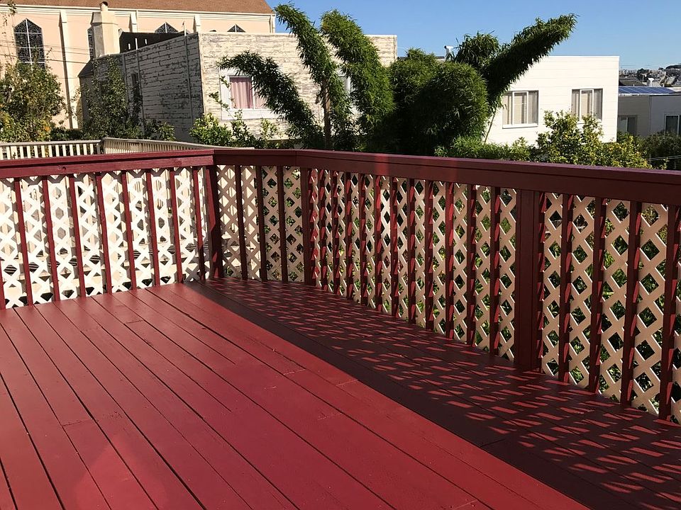 Huge deck