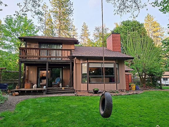 Rear side of home