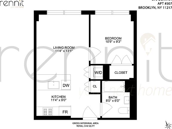 2nd image of 375 Dean St APT 407