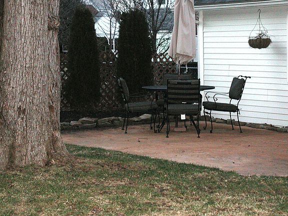 Back yard and Terra Cotta Patio
