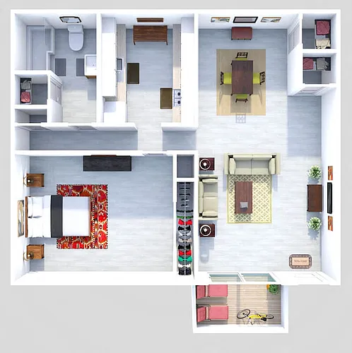 Floor plan Franklin Floor Plan