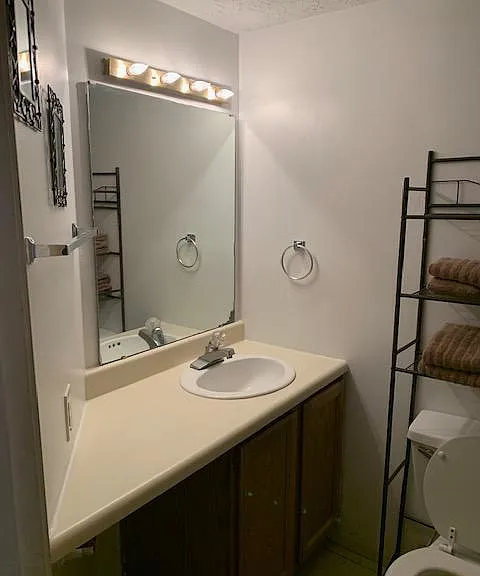Bathroom.