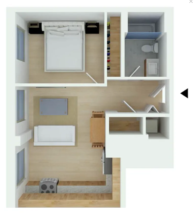 Floor plan Pallas
