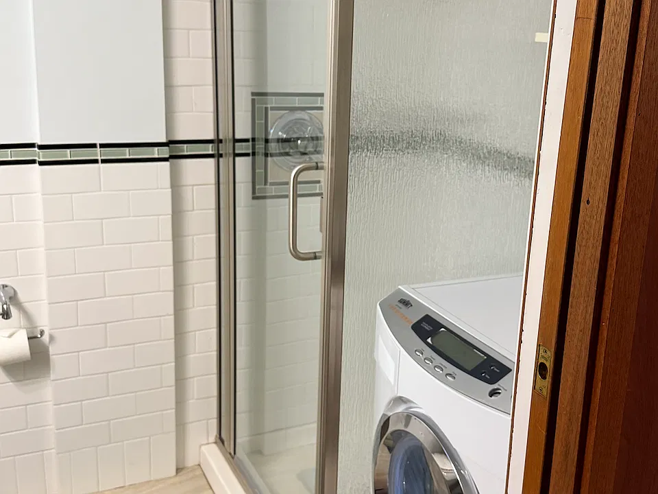 Unit 4 Bathroom with W/D