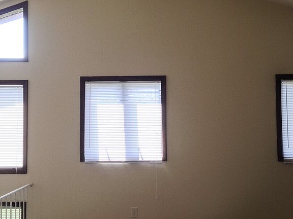 Vaulted ceiling living room