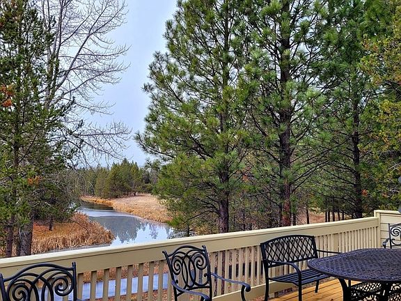 View from back deck overlooking Lake Aspen