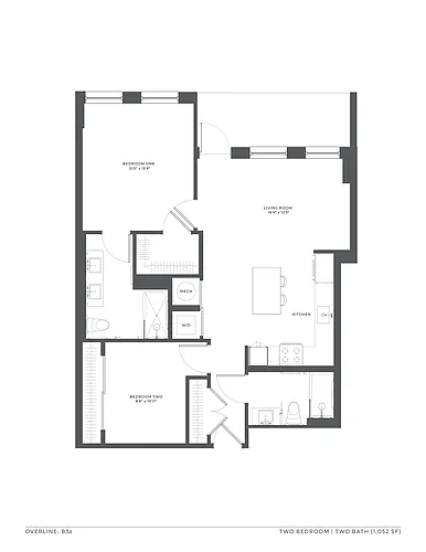 Floor plan B3a