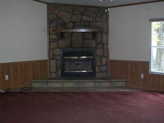 Livng and den area open to one huge room.