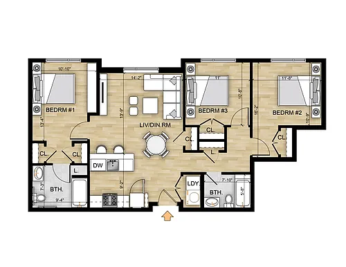 Floor plan 215