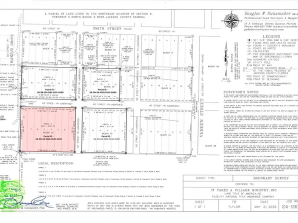 MARCUS DRIVE LOT 1-8, GREENWOOD, FL 32443