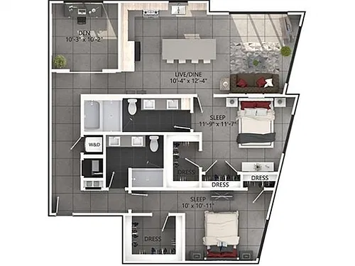 Floor plan C8