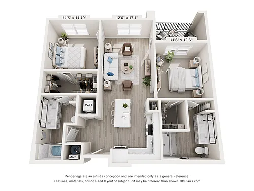 Floor plan B1