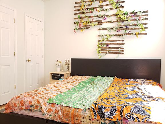 - Bedroom with closet - Attached bathroom