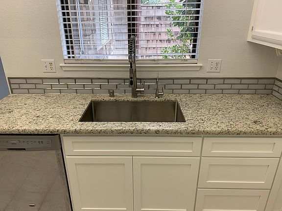 New sink and countertops