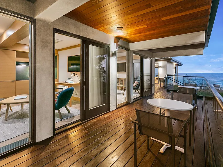 Lovely views from the tables and chairs directly outside of your suite.