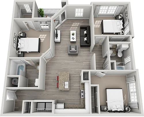 Floor plan The Admiral