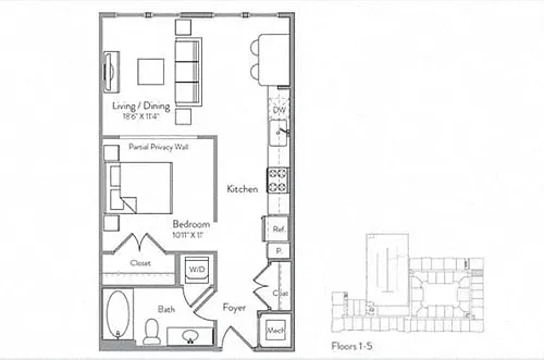 Floor plan S1B