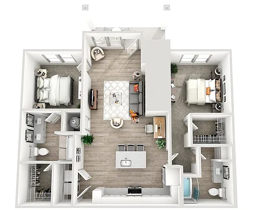 Floor plan B1A