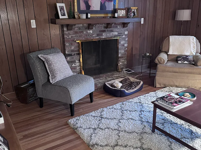 Family room. More hardwood floors.