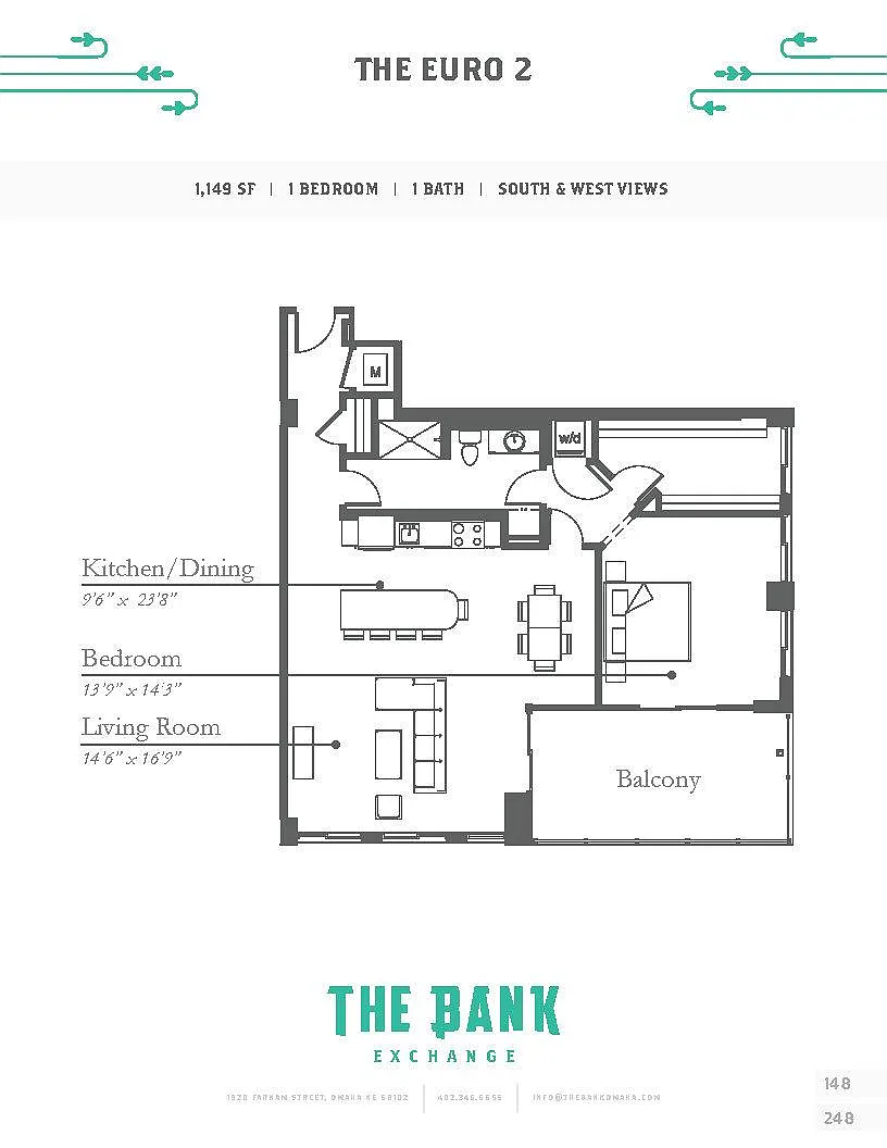 Floor plan The Euro