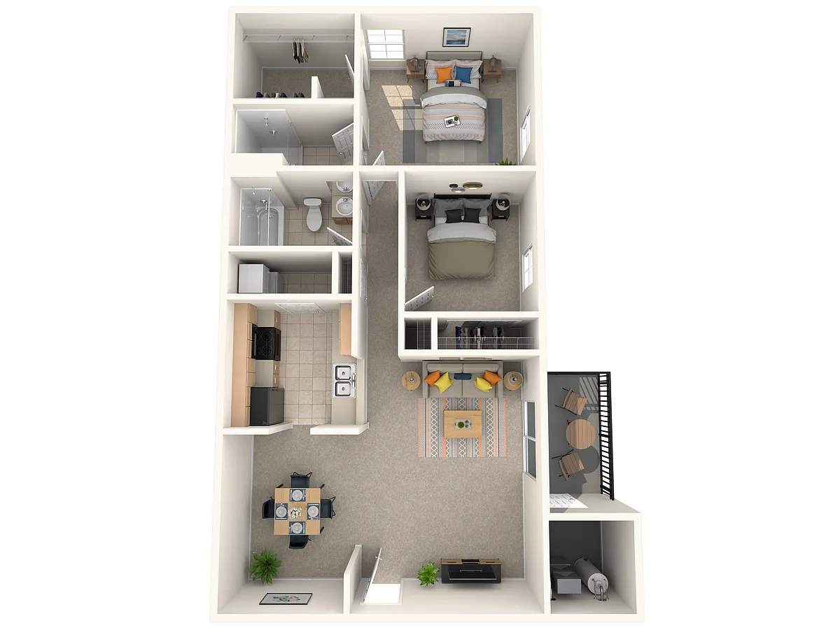 Floor plan Pruitt