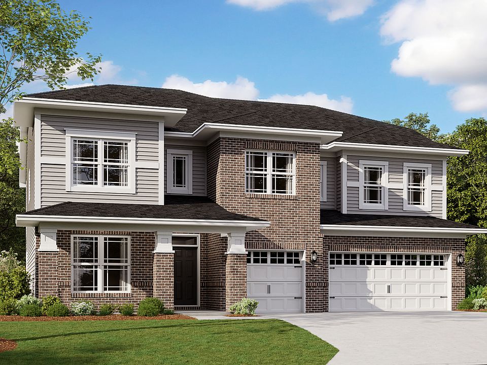 Ainsley II Elevation H with Optional Brick