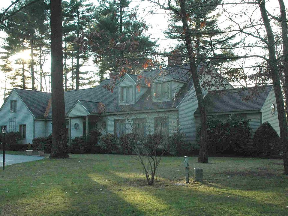 The House, lake behind