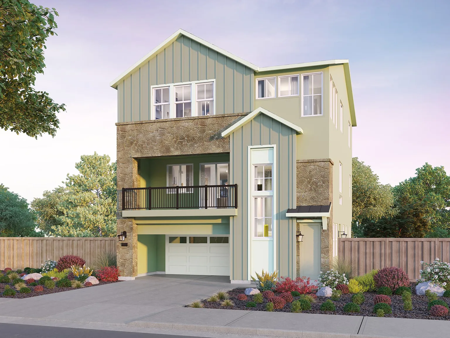 Residence 3 Plan, Foundry at RiverSound Napa - 4bd/4ba, 2,661 sqft - in Napa, CA
