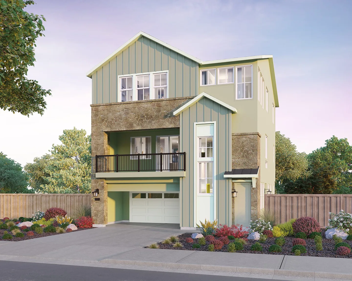 Residence 3 Plan, Foundry at RiverSound Napa photo 1