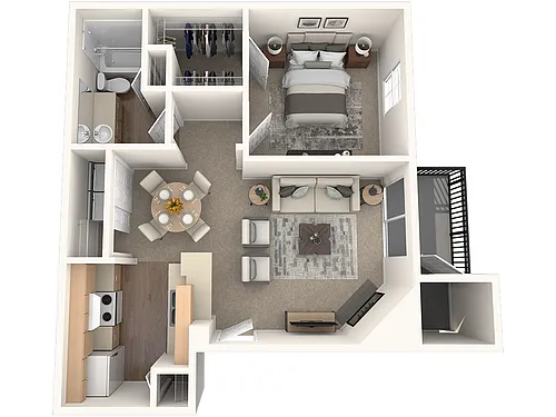 Floor plan The Europa A