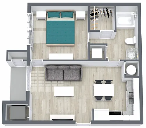 Floor plan Brookdale