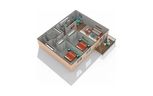 Floor plan B2