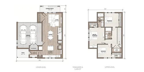 Floor plan Paired Home | The Greenhouse