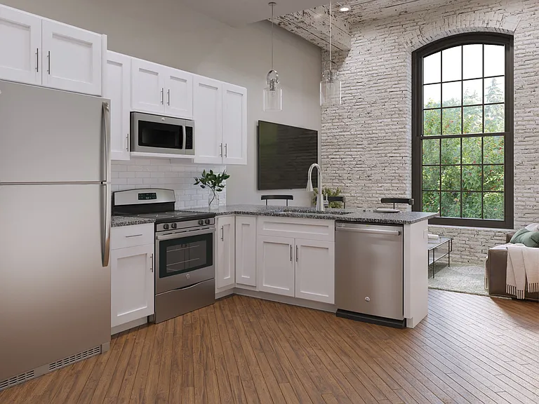 Kitchen and Living Room