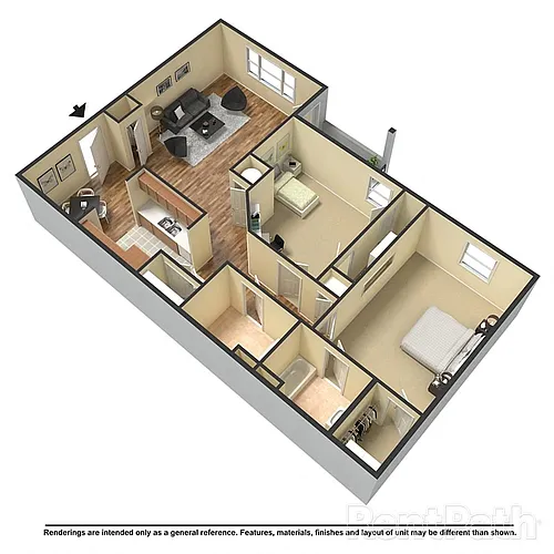 Floor plan Caledonia
