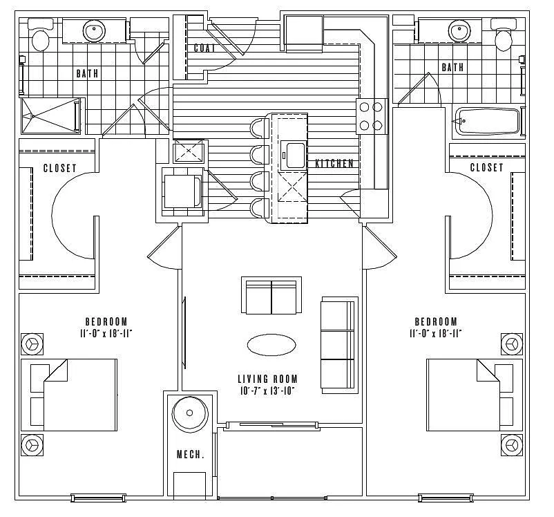 Floor plan B10