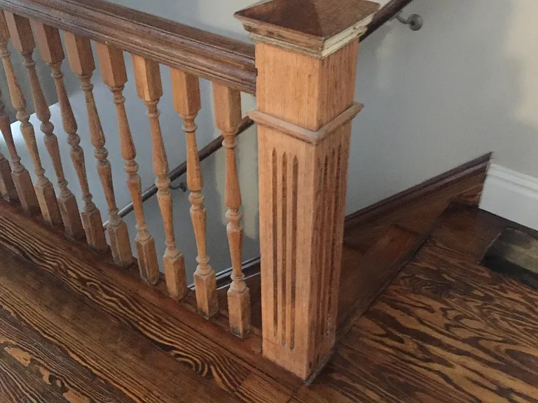 top of second floor stairwell