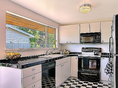 Retro-style Kitchen
