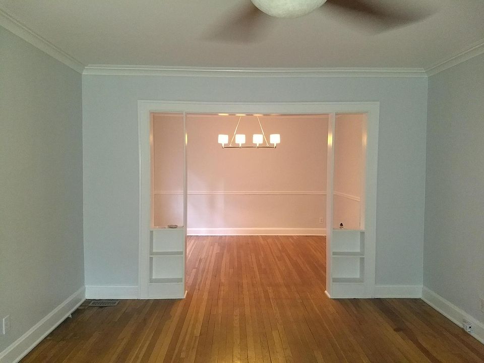 From the living room looking towars dining room.