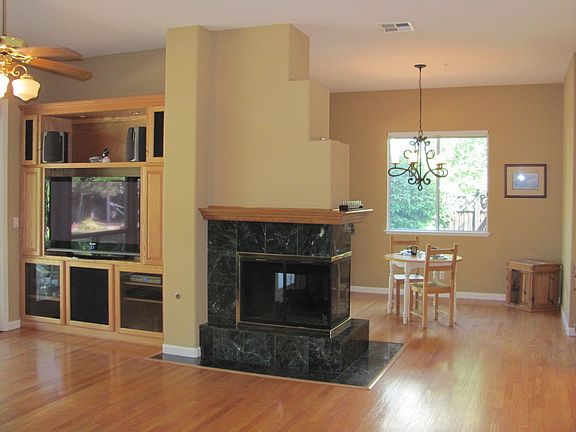 Built-In Entertainment Center in Family Room