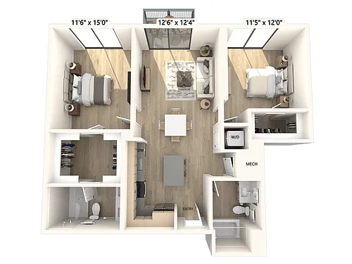 Floor plan B4