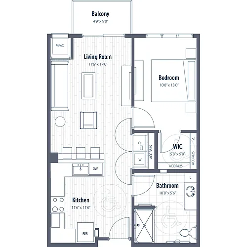 Floor plan St. Croix - Type A