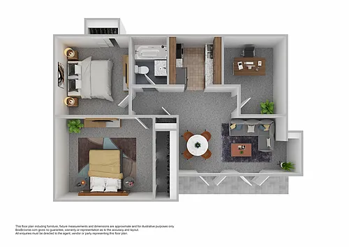 Floor plan 2 Bedroom