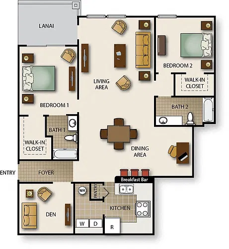 Floor plan Cambridge