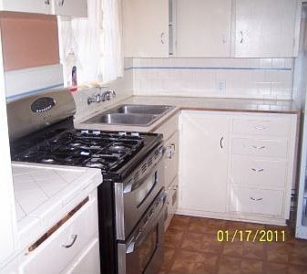Gas Double Oven Stove
