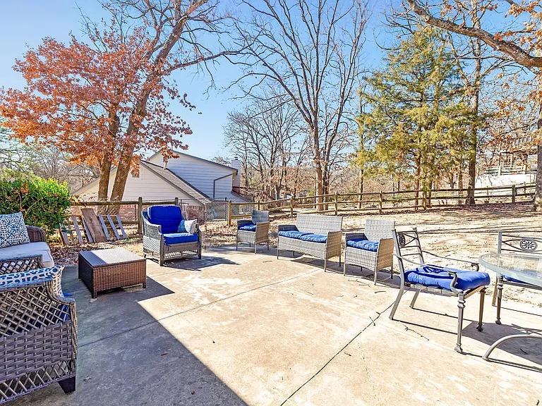 Outdoor Patio with Grill and Seating