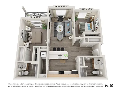 Floor plan D2