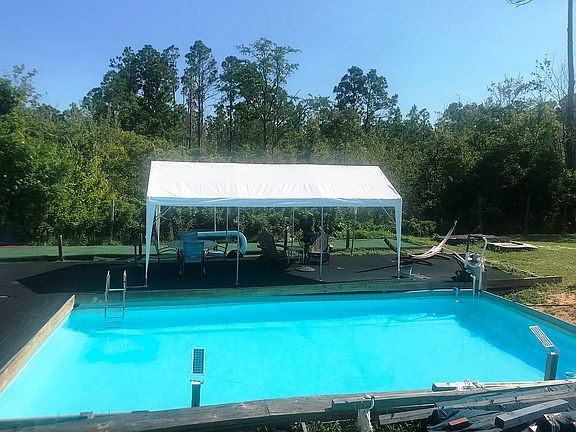 Temp Pool during renovation